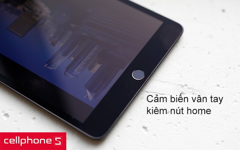 iPad Mini 5 sẽ được trang bị nút home ở mặt trước kiêm cảm biến vân tay